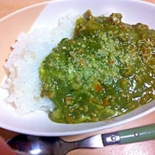 栄養満点！ほうれん草のグリーンカレー